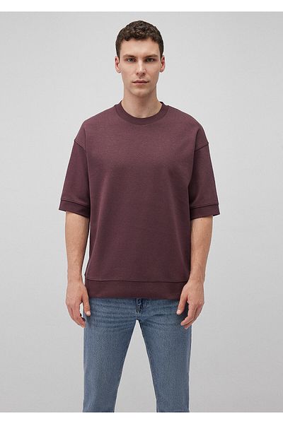 Mavi Μπλουζάκι Claret Red Crew Neck - Loose Fit, Loose Fit 0611614 -70260