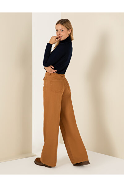 Pierre Cardin Camel Straight Fit Sports Pants 50254358-Vr015