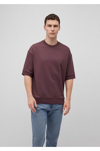Mavi Μπλουζάκι Claret Red Crew Neck - Loose Fit, Loose Fit 0611614 -70260