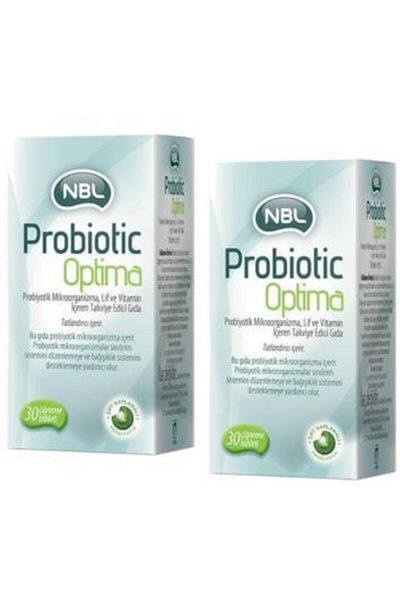 NBL Probiotic Optima 30 - Chewing Tablet 2 Pack
