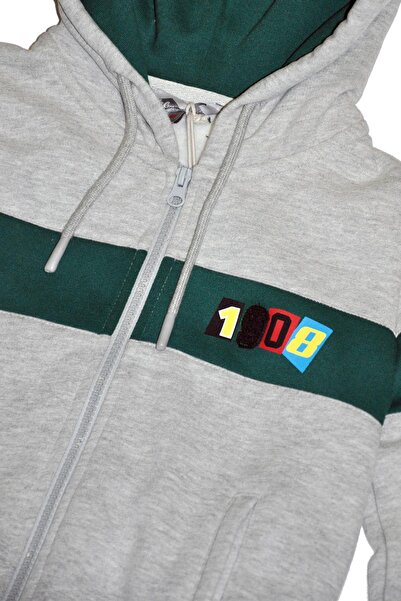 Lee Cooper Victor 2 Boys' Sweatshirt Gray Melange