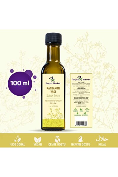 İlaçsız Market Kantaron Yağı / 100 Ml.