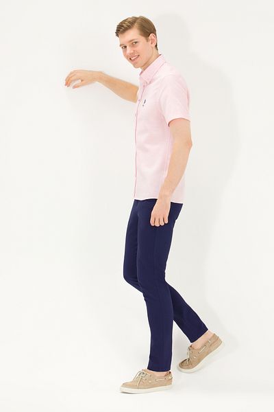 U.S. Polo Assn. Ανδρικό κοντομάνικο πουκάμισο Magnolia 50263530-VR211