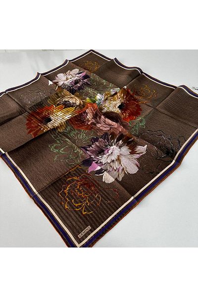 Armine Sura Pure Silk Κασκόλ 24-25 Φθινοπωρινή και Χειμερινή σεζόν PKT0808