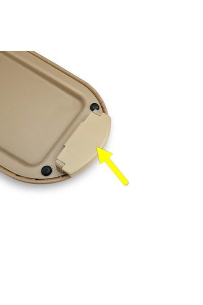 AFT Skoda Roomster 2006-2015 Armrest Armrest Cover Opening Latch Button Key Beige 3b0868445