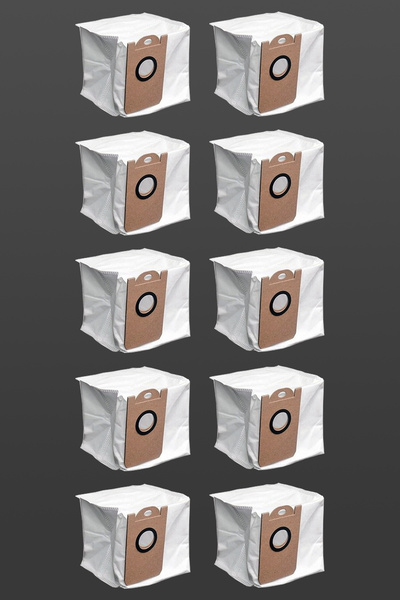 Marketto كيس غبار المكنسة الكهربائية الروبوتية المتوافقة مع Robx R7 10 قطع