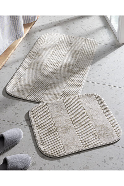 Madame Coco Eze Banyo Paspası - Toprak