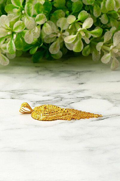 Bilezikci 22 Ayar Kalpli Hint İşi Altın Kolye