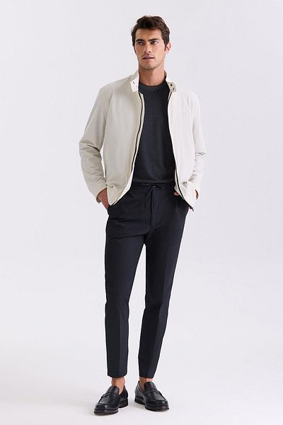 Jakamen Μαύρο Comfort Fit Elastic Waist Sports Jogger Παντελόνι