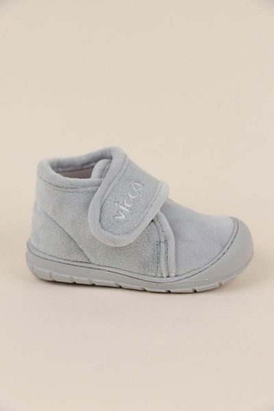 Vicco Velikost 21-30 Unisex pantofle šedé barvy