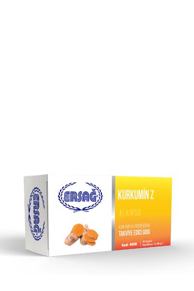 Ersağ Ersağ Curcumin Z Gel Capsule (Blister Packaging)