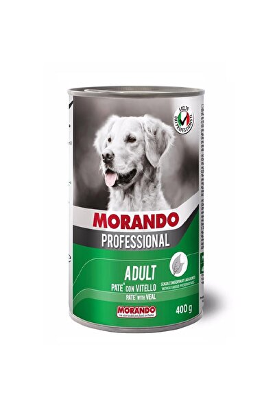 MORANDO Yetişkin Köpek Maması-dana Etli Pate 400gr - Pate-veal-adult Dog