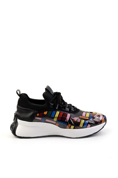Bambi Women's Black Sneakers - K 01140430809   Model