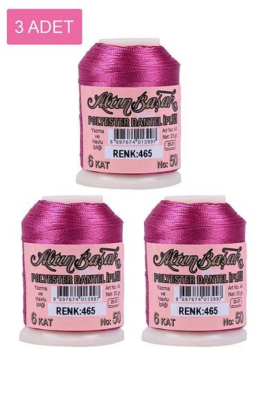 Rasanet 3 pieces of goldenrod lace and lace rope 20 gr - royaleks - no: 465