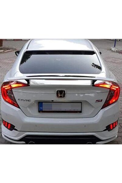 OEM Honda Civic Fc5 Si Spoiler Yuksek Ayaklı Boyasız