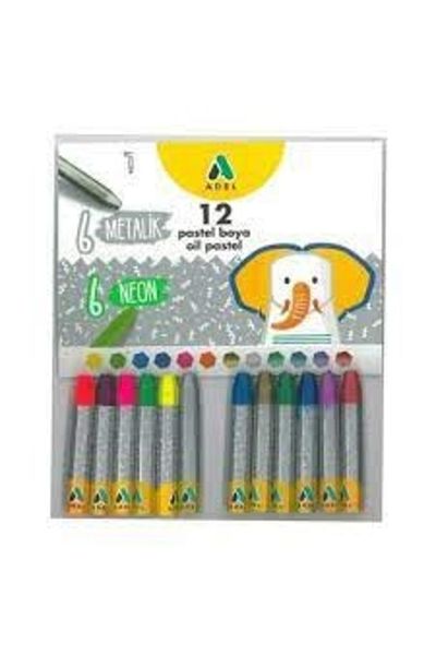 Adel Metallic Highlighter Pastel Paint 12 Pack