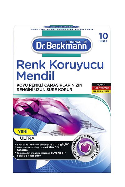 Dr.Beckmann Dr Beckmann Color Protective Wipes 10Pcs for Ultra Dark Clothes