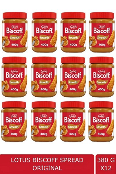 Lotus Biscoff Spread Original 400 gr X 12 Adet