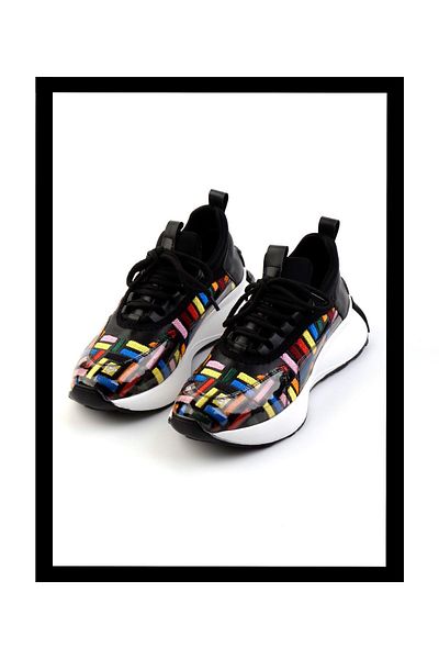 Bambi Women's Black Sneakers - K 01140430809   Model