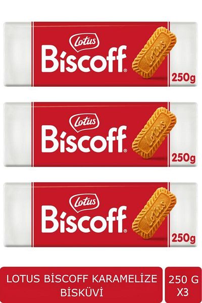 Lotus Biscoff 250 g X 3