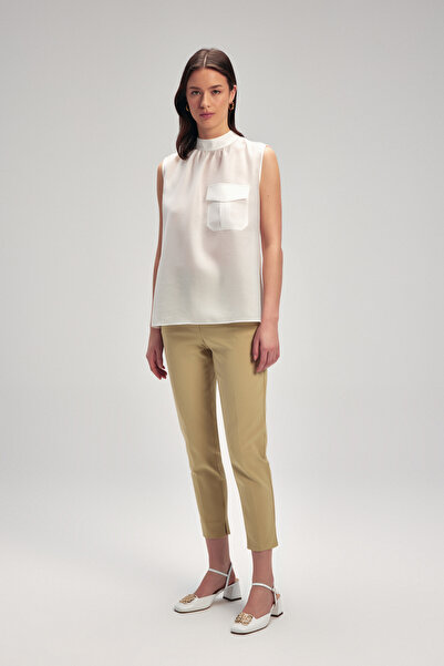 adL Pocket Detailed Blouse