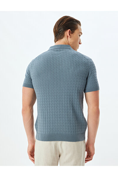 Koton Tricotaje Polo de bază - Tricou, mâneci și bumbac organizat