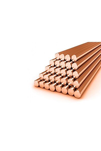 Genel Markalar Bakır Tel 8mm Çubuk Bakır 8mm Kaplamasız Bakır Tel 1 Adet 8mm ...