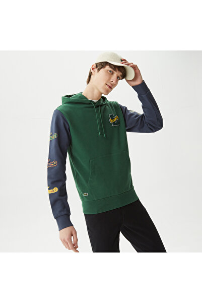 Lacoste Core Erkek Yeşil Sweatshirt