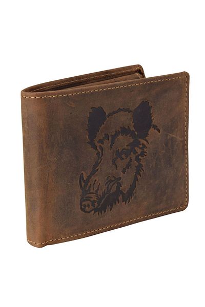 Greenburry Vintage boar wallet leather 12 cm