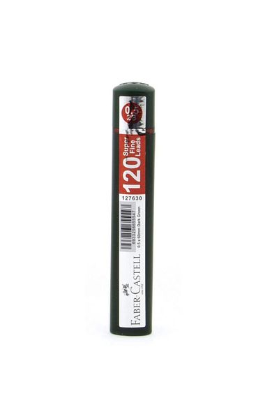 Faber Castell 0.5 2b 60mm Tip Dark Green Tube 120pcs - 127630