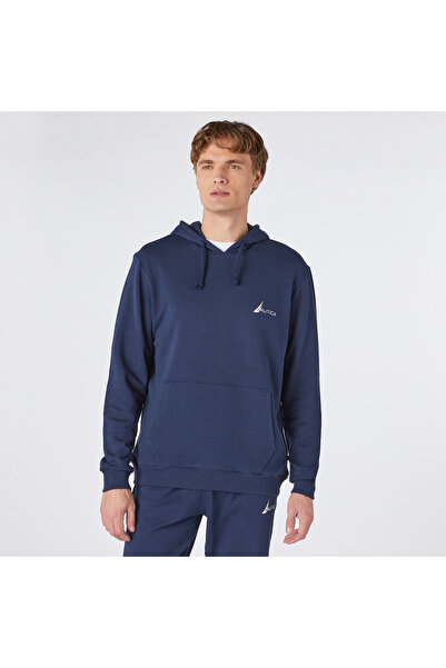 Nautica Erkek Lacivert Standart Fit Sweatshirt