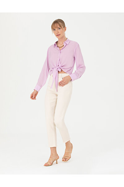 Pierre Cardin Lila Regular Fit Uzun Kollu Gömlek 50262539-VR034