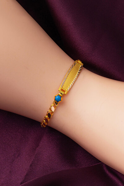 Bilezikci Hediyelik İsim Yazılabilen Çocuk Künyesi