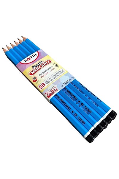 Fatih Mercanlı Kurşun Kalem Pastel Renk 12 Adet 1 Düzine