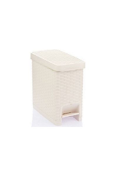 Prima Nova Κάδος πεντάλ σε μπεζ Rattan
