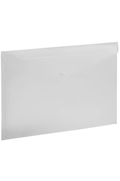 KRAF A4 Transparent File - Snap Fastener, Model 1209