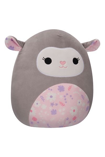 Squishmallows Squishmallow Plush Easter Grey Lamb 12in