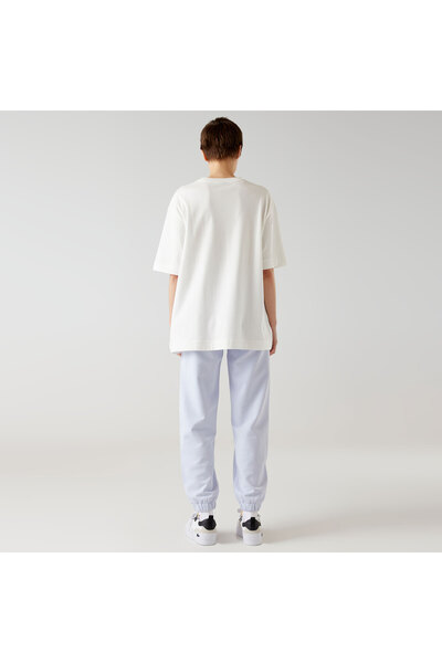 Lacoste Printed Kadın Mor Eşofman Altı