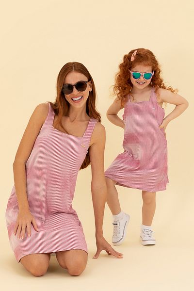 U.S. Polo Assn. Rochie roz tricotată pentru fetiță 50263522 -VR041
