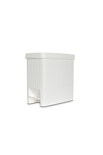 Prima Nova White Rattan Bucket - Pedal Design