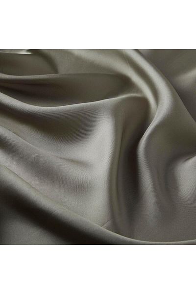 ipekevi Μαντίλι ίσιο Twill Silk - Pelican Green