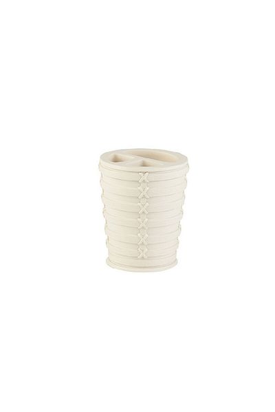 Prima Nova Beige Colored Palm Toothbrush Holder