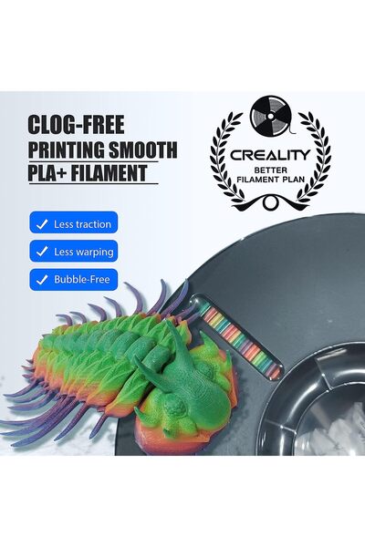 Creality Ender PLA+ Filament Gökkuşağı 1.75mm 1kg