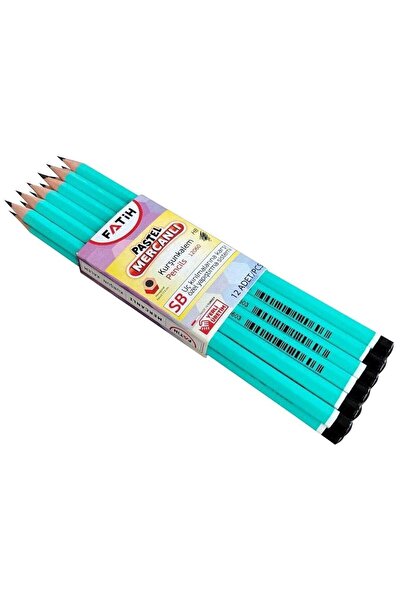 Fatih Mercanlı Kurşun Kalem Pastel Renk 12 Adet 1 Düzine