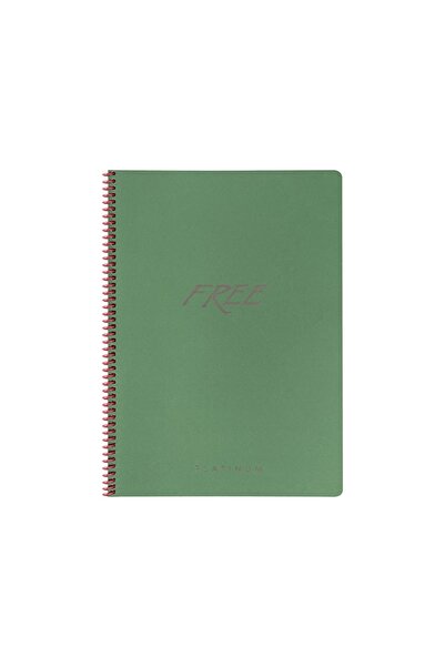 KESKİN COLOR Keskin Free Platinum Pp Kapak Spiralli Defter A4 60 Yp. Kareli