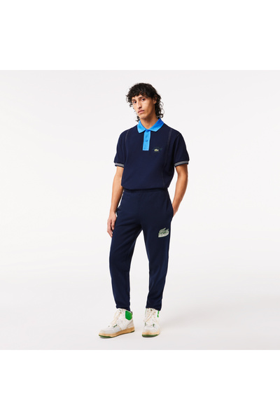 Lacoste Neo Heritage Erkek Slim Fit Lacivert Eşofman Altı