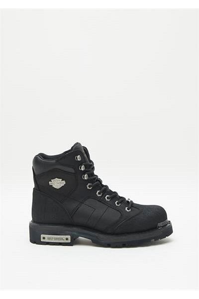 Harley Davidson Clemente Men's Black Nubuck Boots