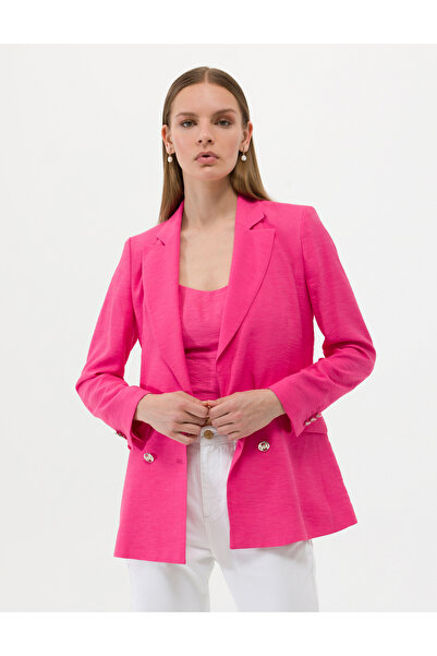 Pierre Cardin Ροζ Διπλόστηθο Σακάκι Στενής Γραμμής 50262599-VR023