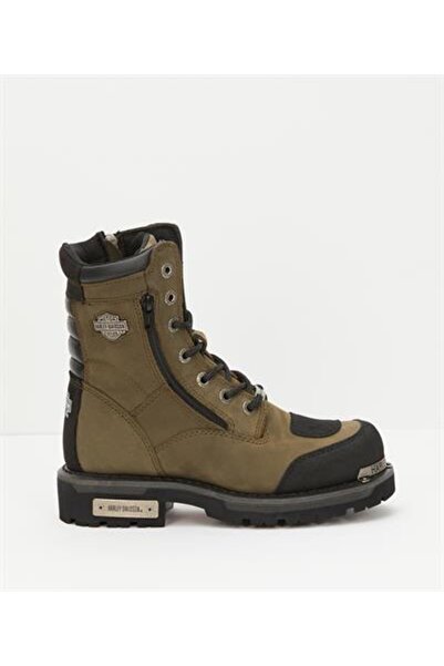 Harley Davidson Ανδρικές πράσινες μπότες Nubuck Riddick
