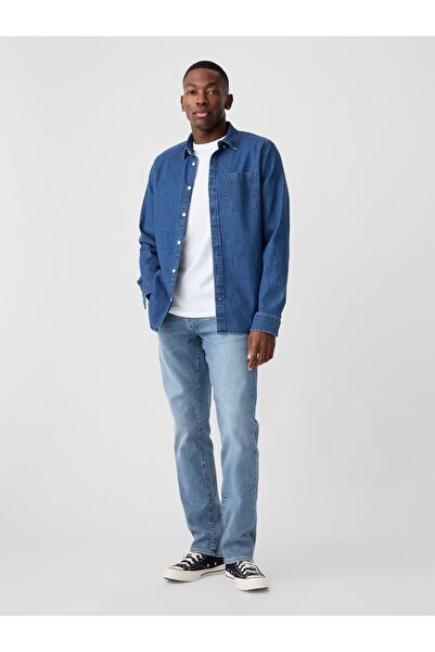 GAP Erkek Mavi GapFlex Soft Wear Slim Jean Pantolon